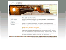 Tablet Screenshot of novadeco.es